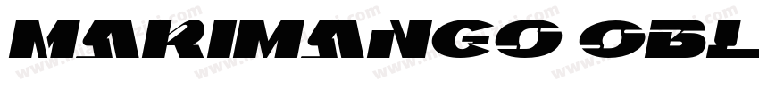 Makimango Oblique字体转换